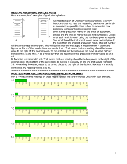 Chapter 1 Worksheet