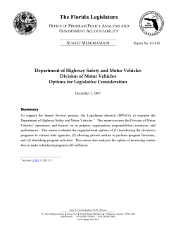 DHSMV Division of Motor Vehicles