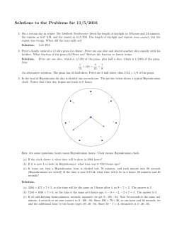 The Problems with Solutions
