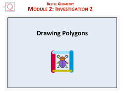 Drawing Polygons