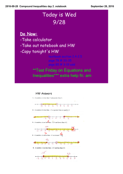 2016-09-28 Compound Inequalities day 2 .notebook