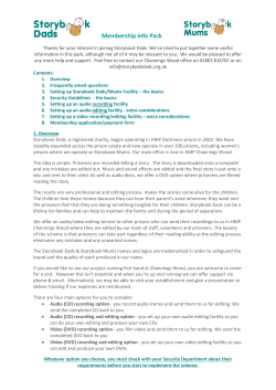 Storybook Dad, a registered charity, has been running in Dartmoor