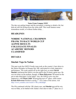 headlines nordic national champion frank to race world cup alpine