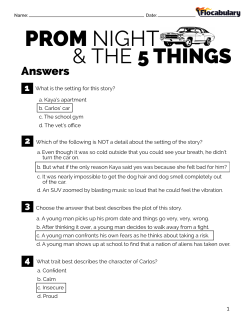 prom night - Flocabulary