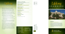 Lifelong - Baylor University