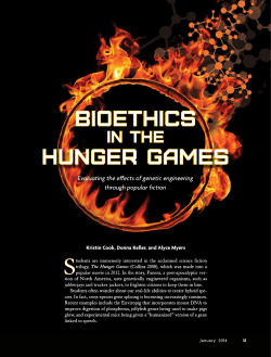 Evaluating the effects of genetic engineering through popular fiction