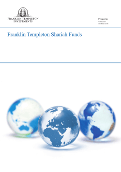 Prospectus - Franklin Templeton Investments