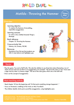 Matilda - Throwing the Hammer