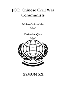 JCC: Chinese Civil War Communists