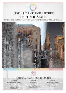 Book of abstracts - City Space Architecture