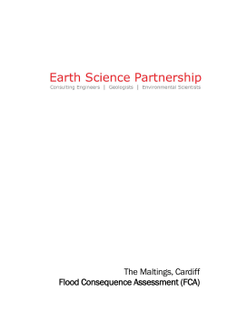 Flood Consequence Assessment (483KB PDF)