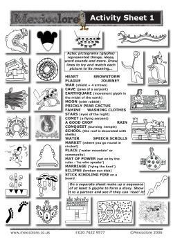 Activity Sheet 1