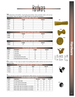 Hardware - Bob`s Trailers