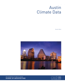 Austin Climate Data