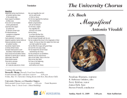 Magnificat - Drexel University