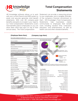Total Compensation Statements