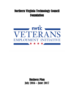 Strategic Plan for Veterans Employment
