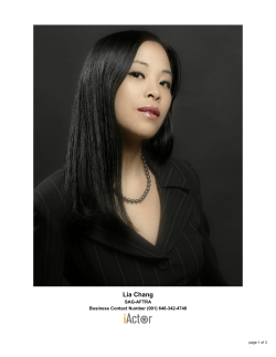 Lia Chang - Sag Aftra