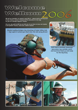 Black Powder Shooting