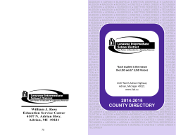 2014-2015 county directory