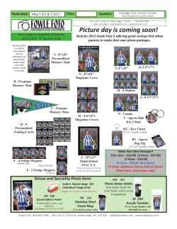 2017 NOYSA PHOTO price list
