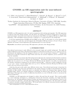 GNOSIS: an OH suppression unit for near