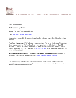 The Ranch Era - Fort Ross Conservancy