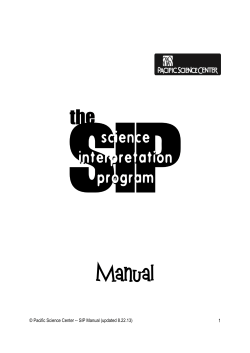 SIP Manual