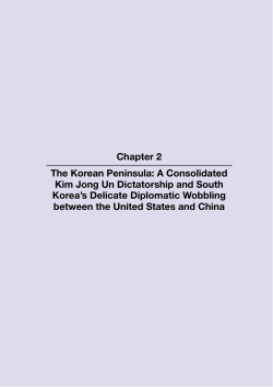 Chapter 2 The Korean Peninsula: A Consolidated Kim Jong Un