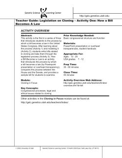 How a Bill Becomes a Law Print-and-Go
