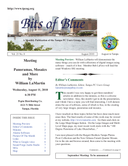 Bits of Blue August 2010 Computer Newsletter