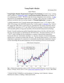Young People`s Burden
