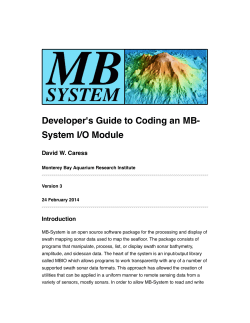 Developer`s Guide to Coding an MB