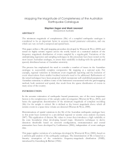 46 Sagar, Stephen - Australian Earthquake Engineering Society