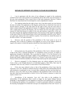 separate opinion of judge fatsah ouguergouz