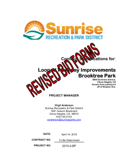 Looped Walkway at Brooktree Park Project 2015-4-BP