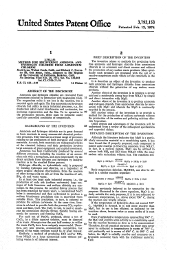 Method for recovering ammonia and hydrogen chloride from