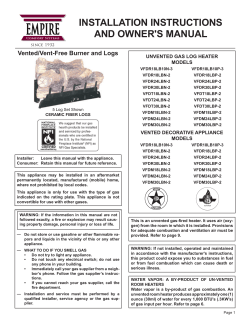 Flint Hill Ceramic Fiber Log Set with Contour Burner