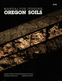 oregon soils - Oregon State University