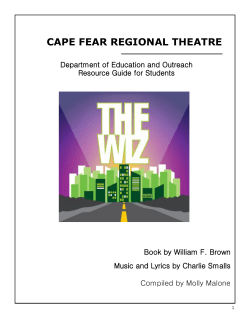 CAPE FEAR REGIONAL THEATRE