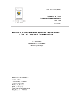 Awareness of Sexually Transmitted Disease and Economic Malady
