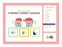 chronic kidney disease - CANN-NET