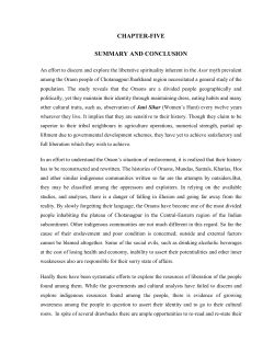 chapter-five summary and conclusion