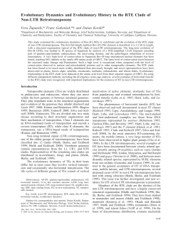 Evolutionary Dynamics and Evolutionary History