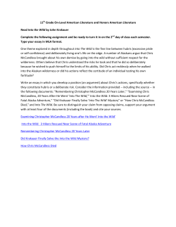 Died,” and Into The Wild