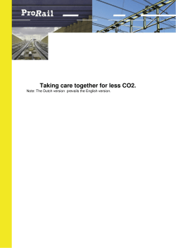 Taking care together for less CO2.