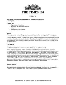 THE TIMES 100
