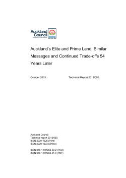 TR2013 050 Auckland`s elite and prime land