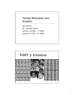 Emotions - University of Windsor