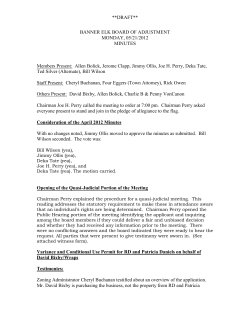 2012, May 21 Minutes